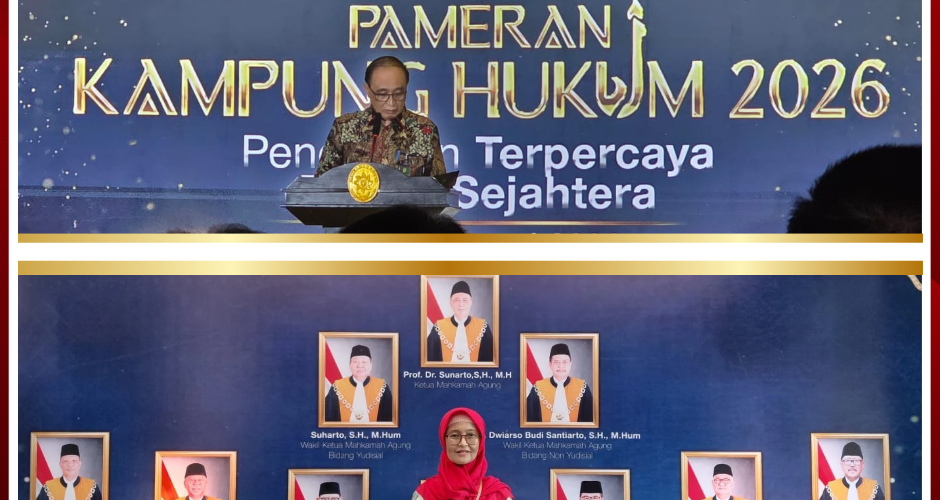 Kampung Hukum 2026 Rangkaian Laporan Tahunan Laptah Mahkamah Agung RI Tahun 2025 940x500