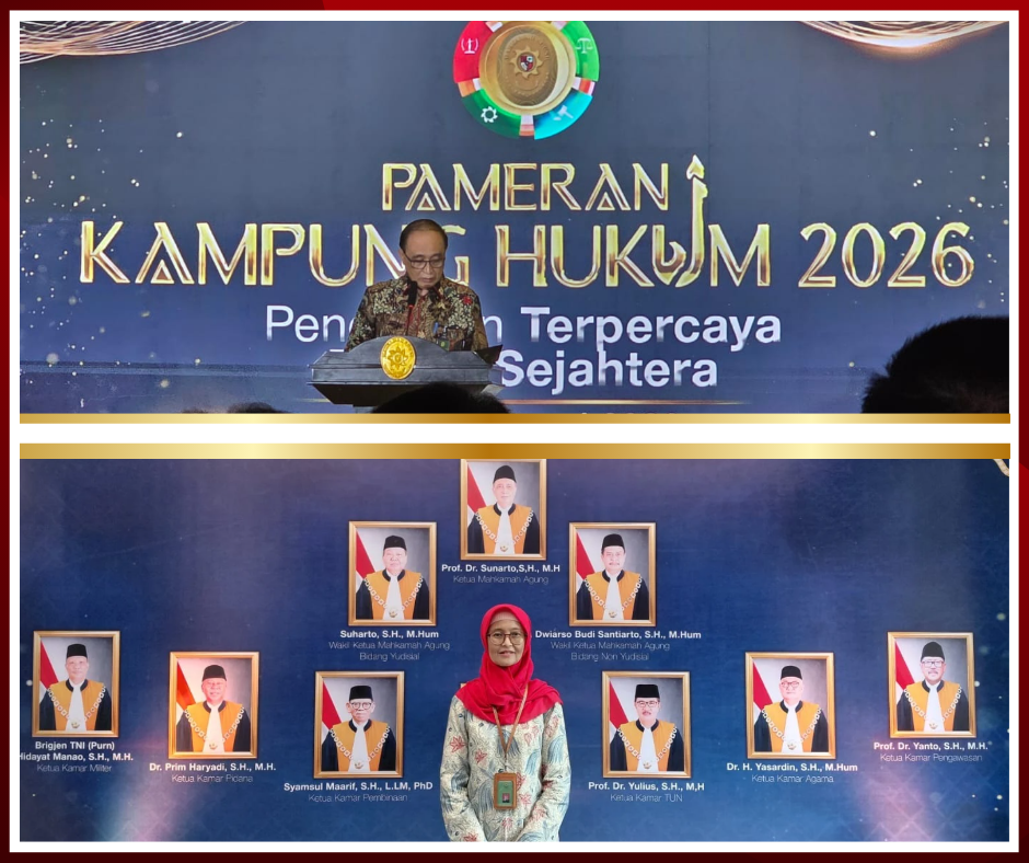 Kampung Hukum 2026 Rangkaian Laporan Tahunan Laptah Mahkamah Agung RI Tahun 2025