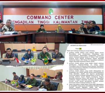 Zoom Rapat Koordinasi SOP Standar Operasional Prosedur Administrasi Kepaniteraan 360x320
