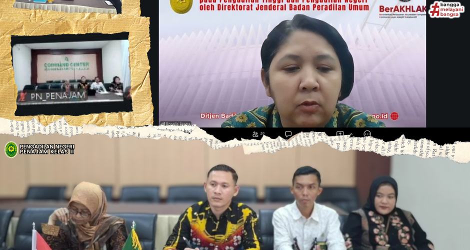 Zoom Meeting Pendampingan Pembangunan Zona Integritas Pada Pengadilan Tinggi dan Pengadilan Negeri 23 April 2026 940x500