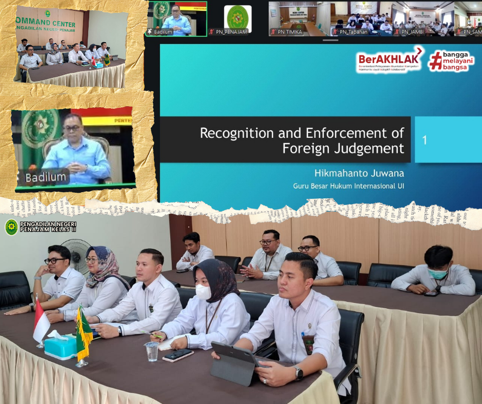 Zoom Meeting Pertemuan Rutin Sarasehan Interaktif Perisai Episode Ke 15 dan Sosialisasi Upaya Hukum Kasasi Perkara Pidana 27 April 2026