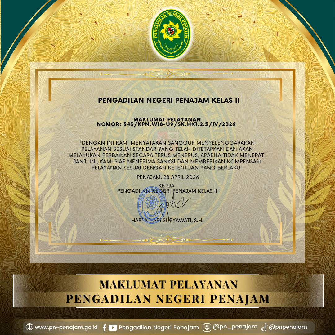 MAKLUMAT PELAYANAN 1