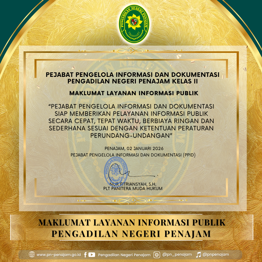 MAKLUMAT PELAYANAN